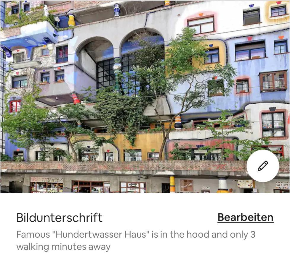 Klimatisiertes, Ruhiges Dachgeschoss Cityapartment Im Zentrum Wiens Exterior foto