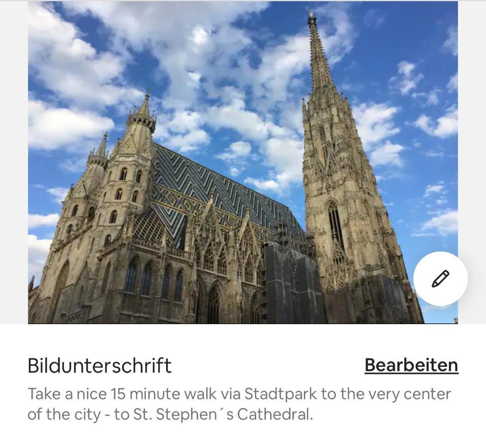 Klimatisiertes, Ruhiges Dachgeschoss Cityapartment Im Zentrum Wiens Exterior foto